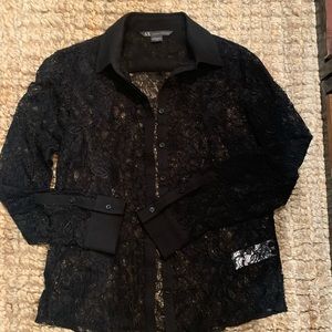 Armani Exchange lace blouse!